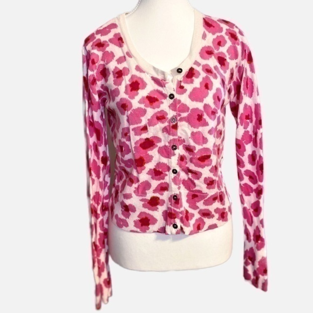 Aeropostale‎ Pink Floral Cardigan